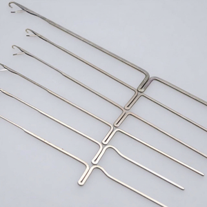 Longteng Brand Metal Stainless Steel Hand Driver <b>Hook</b> Needles KH860 SK260 KH710 Circular Knitting Machine 0.5kg 3-Month Warranty - Product Image 1
