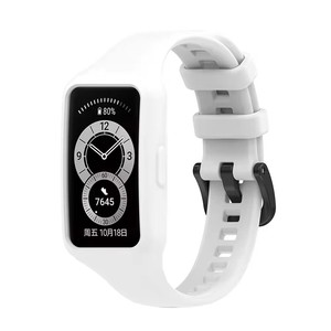 Bracelet de montre de remplacement en silicone pour <span class=keywords><strong>Huawei</strong></span> <span class=keywords><strong>Band</strong></span> 6 et Honor <span class=keywords><strong>Band</strong></span> 6 Bracelet de remplacement - Product Image 3
