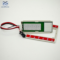 Miroir intelligent avec éclairage LED tricolore, affichage de l'heure et de la température, interrupteur tactile capacitif, IP21, 60W