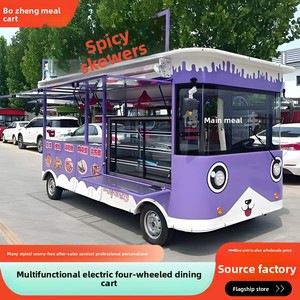 Camion de restauration mobile, mini-<span class=keywords><strong>caravane</strong></span> de restauration rapide avec petites machines à glaces, petit camion à glaces à vendre - Product Image 6