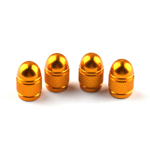 Aluminum Alloy Bullet Shaped Valve <b>Caps</b> For Car Tire <b>Dust</b> Protection Universal Size American Mouth Tubeless Valve - Product Image 4