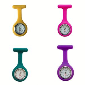 Montre infirmière personnalisée en silicone avec épingle – Montre de poche médicale à clipser pour infirmières, étudiants, promotions en matière de santé - Product Image 3