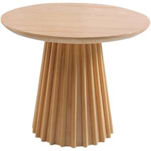 Table à manger <span class=keywords><strong>en</strong></span> <span class=keywords><strong>bois</strong></span> massif de style nordique, table ronde de designer pour café, salon, table ronde légère et luxueuse, petite table ronde pour la maison - Product Image 1