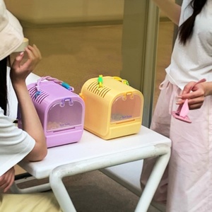 Cage <span class=keywords><strong>de</strong></span> transport pour petits animaux, cage pour hamster, maison pour animaux <span class=keywords><strong>de</strong></span> compagnie, adorable maisonnette pour hamster, cachette confortable, abri pour petits animaux, nid pour hamster, gerbil, souris - Product Image 4