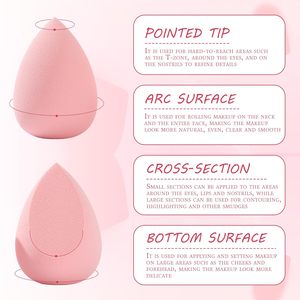 Nouveauté 2026 : Lot <span class=keywords><strong>de</strong></span> 6 éponges <span class=keywords><strong>de</strong></span> maquillage <span class=keywords><strong>Beauty</strong></span> <span class=keywords><strong>Blender</strong></span>, sans latex, faible absorption, super douces pour <span class=keywords><strong>fond</strong></span> <span class=keywords><strong>de</strong></span> <span class=keywords><strong>teint</strong></span> liquide, crème et poudre - Product Image 3