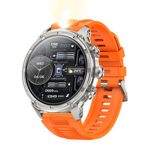 นาฬิกาอัจฉริยะสำหรับกีฬากลางแจ้ง <span class=keywords><strong>V99</strong></span> หน้าจอ 1.85 นิ้ว แบตเตอรี่ 710 มิลลิแอมป์ ตรวจสอบสุขภาพ รองรับการโทรผ่านบลูทูธ สำหรับผู้ชาย พร้อมไฟฉาย - Product Image 5