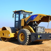 Compacteur de sol de haute qualité 18 tonnes SEM518 129KW, rouleau compresseur vibrant à tambour unique en stock