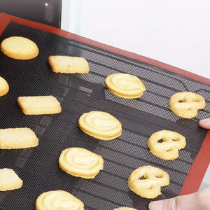 <span class=keywords><strong>Tapis</strong></span> de cuisson en <span class=keywords><strong>silicone</strong></span> antiadhésif réutilisable - <span class=keywords><strong>Tapis</strong></span> de four pour choux et pain - Product Image 4