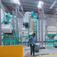 Convient aux investisseurs avec des rendements initiaux élevés de 30-50t/D Machine à moudre la farine de maïs