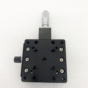 कॉम्पैक्ट मैनुअल रैखिक अनुवाद चरण 40 मिमी 13 मिमी यात्रा सटीकता माइक्रोमीटर ड्राइव ऑप्टिकल और प्रयोगशाला संरेखण के लिए - Product Image 3