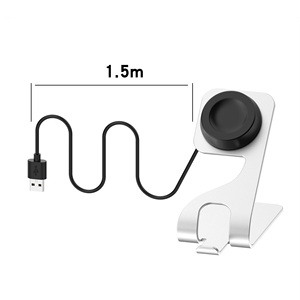 <span class=keywords><strong>Cargador</strong></span> <span class=keywords><strong>para</strong></span> <span class=keywords><strong>Reloj</strong></span> Inteligente Forwelleny, Base de Carga Magnética de Aleación de Aluminio <span class=keywords><strong>para</strong></span> <span class=keywords><strong>Huawei</strong></span> <span class=keywords><strong>Watch</strong></span> 5/GT6/<span class=keywords><strong>GT</strong></span> Runner <span class=keywords><strong>2</strong></span> - Product Image 6