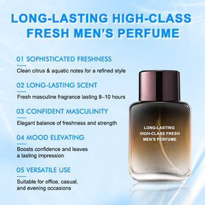 <span class=keywords><strong>Parfum</strong></span> de luxe pour hommes avec eau de <span class=keywords><strong>parfum</strong></span> de haute qualité pour hommes, agrumes, épices boisées, musc, herbes, longue durée - Product Image 2
