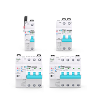 Interruptor de circuito inteligente Tuya 63A con medición WIFI, temporizador, control remoto, interruptor inalámbrico automático con reconexión.