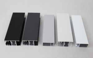 Nhà Máy Giá nhôm hồ sơ nhôm Rèm phía dưới đường sắt cửa sổ cán màn trập hướng dẫn đường sắt - Product Image 2