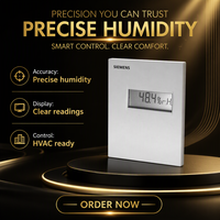 Capteur de température et d'humidité Siemens pour la commande d'automatisation des bâtiments, capteur pour HVAC QFA2068, alternative au QFA2060