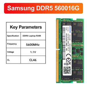 RAM DDR5 de 16GB/32GB a 5600MHz Sodimm de 262 pines para Portátil, Memoria RAM DDR5 de 16GB/32GB a 5600MHz so DIMM de 260 pines - Product Image 6