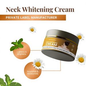 Nouvelle crème éclaircissante pour le cou, utilisation quotidienne pour femmes, élimine les peaux mortes, hydrate intensément, éclaircit le teint, améliore tous les types de peau, marque privée, usage domestique - Product Image 1