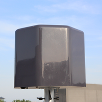 Detector de Drones Fijo de 300-6000MHz, Alcance de 5~10KM, Cobertura de 360°, Resistente al Agua, Detección de Más de 50 Objetivos, Respuesta de 2s