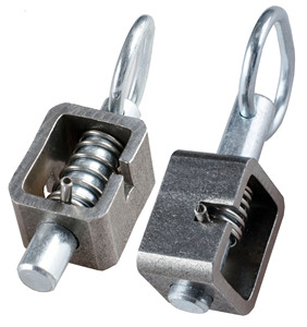 สลักเกลียวเหล็กยึดสำหรับประตูโรงแรมและหน้าต่างเชื่อมประตูสปริงกลอนประกอบง่าย - Product Image 4