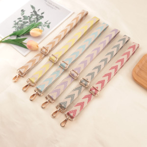 กระเป๋าสะพายไหล่กว้างลูกศรขนาด2.5ซม. เปลี่ยนสายคล้องไหล่กว้างกระเป๋าอเนกประสงค์สายเปลี่ยน - Product Image 2