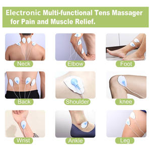 Alat pijat terapi fisik Stimulator, mesin pijat denyut nadi, alat pijat bantalan listrik - Product Image 3