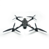 QINKOFPV Drone FPV professionnel de 13 pouces en fibre de carbone à forte capacité de levage |   Accessoires 6-8 kg 40 min 130 km/h 6000 m Altitude Drones longue portée