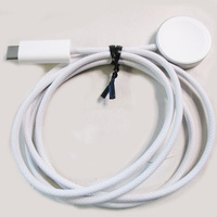 Cable USB-C de Carga Inalámbrica Rápida Magnético Trenzado de Nailon de 1m Personalizado al por Mayor, Repuesto para Apple Watch