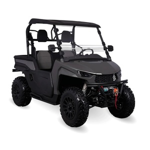 HISUN 550cc EFI UTV 4x4 <span class=keywords><strong>Véhicule</strong></span> <span class=keywords><strong>utilitaire</strong></span> tout-terrain <span class=keywords><strong>avec</strong></span> toit et pare-brise, chariot agricole professionnel 4x4 <span class=keywords><strong>avec</strong></span> blocage de différentiel - Product Image 2