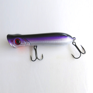 Weihai fabricante promoción fundición pesca arranque atún Popper tamaño pequeño 60mm y 80mm ojos 3D agua de mar profundo Europa cebo - Product Image 5