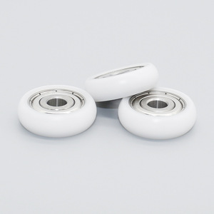 Ruedas Guía de Plástico con Recubrimiento de POM en Forma de Arco, Rodillos para Puertas y Ventanas, Poleas y Rodamientos, Venta al Por Mayor Directa de Fábrica - Product Image 5