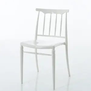 Wedding Garden Clear Acrylic Pc Transparent Armchair Clear Plastic Chair Restaurant Dining Room Furniture