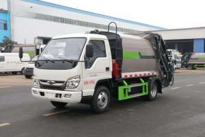 Camion Compattatore per Rifiuti 4x2 Mini da 5,8 Metri Cubi, Veicolo per Raccolta Rifiuti in Vendita a Prezzo Diretto di Fabbrica - Product Image 2