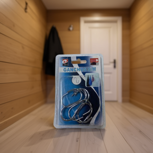 Ganchos Metálicos de Pared de Hierro de 55 mm, Tamaño Mediano, para Colgar Ropa - Product Image 2