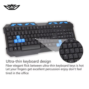 Lvkidron Nhà Máy Giá Bàn Phím Chuột Combos Siêu Mỏng Keycaps Với Siêu Mỏng Keycaps Và 104 Phím Cho PC Máy Tính Để Bàn Người Dùng - Product Image 4