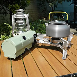 シングルバーナー折りたたみ式小型調理器ミニブタン屋外中国ハイキングポータブルガスキャンプストーブ - Product Image 3