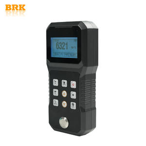 금속 세라믹 플라스틱 유리 범위 0.75-230mm 강철 BRK 6mm 프로브 휴대용 디지털 초음파 두께 게이지/미터 - Product Image 2