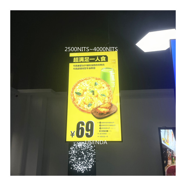 2500Nits~4000Nits 32/43/49/55/65 Inch 4k FHD TV LCD Store Advertising  Digital Signage and Displays Indoor High Brightness