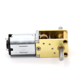 N20 DC Right Angle Worm Reducer Gear Motor 6V 16-381 Vòng/PHÚT Nam Châm Vĩnh Cửu DC Worm Giảm Kim Loại Worm Gear Motor - Product Image 5