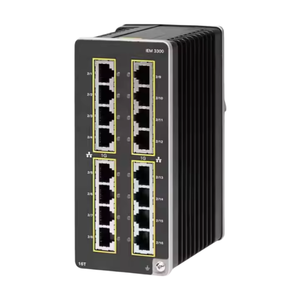 Original IEM-3300-16T Catalyst IE3300 Robust Series 16-Port Gigabit Ethernet Copper Expansion Module Dual <b>Power</b> <b>Switch</b> - Product Image 1