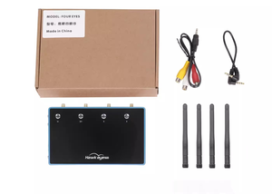 HAWK-EYE FPV Eagle Eye Mini Pilot Ricevitore a Quattro Canali con Uscita HDMI Quad-Split 5.8G per Droni FPV - Product Image 6