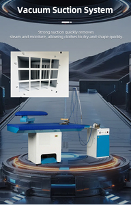 Table à <span class=keywords><strong>repasser</strong></span> industrielle déshumidifiante à aspiration sous vide pour grandes usines de blanchisserie - Product Image 3