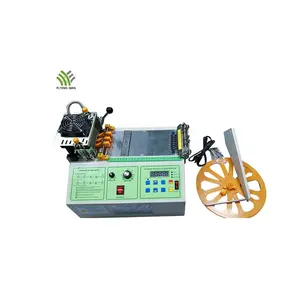 Desktop Tape Cutting Machine Automatic Nylon Polyester Webbing Ribbon Belt Cutter Elastic Tape Cut Machine