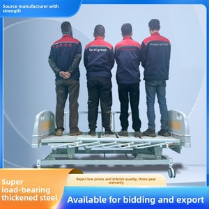 <span class=keywords><strong>Lit</strong></span> médical manuel pour soins infirmiers, modèle LK-C4, <span class=keywords><strong>lit</strong></span> à bascule simple ou <span class=keywords><strong>double</strong></span> pour hôpital, maison de retraite, chambre à coucher, acier, garantie à vie - Product Image 4