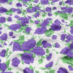 Sıcak satış liberty londra kumaş özel dijital çiçek baskı elbise için % 100% pamuk liberty kumaş