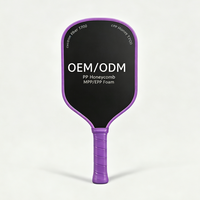Accessoires de remplacement pour raquette de pickleball, épaisseur de lame 16 mm, noyau alvéolé 3D, approuvé USAPA, avec grip en PU et sur-grip