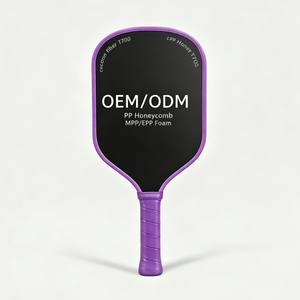 Accessoires de remplacement pour raquette de pickleball, épaisseur de lame 16 mm, noyau alvéolé 3D, approuvé USAPA, avec grip en PU et sur-grip - Product Image 1