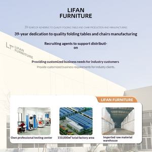 Grande <span class=keywords><strong>table</strong></span> pliante d'extérieur en plastique, design minimaliste moderne, utilisation en hôtel et restaurant, modèle 8888, vente directe d'usine, Chine - Product Image 3