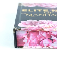 Coffret Cadeau de Luxe pour Impression de Livres à Couverture Rigide Extra Épaisse avec Bords Pulvérisés et Boîte d'Expédition Rigide pour l'Édition de Romans