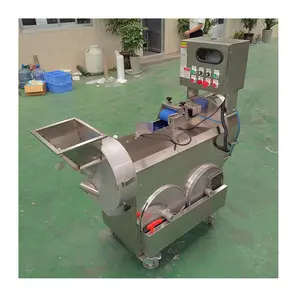 Automatic Vegetable Carrot Cutter Cassava Stick Slicer French Fries Shredder Potato Chips Cutting Machine