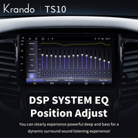 Autoradio Android Krando 9 pouces pour Mitsubishi L200 2015-2019, système de navigation automobile, unité centrale de voiture, Apple Carplay sans fil, multimédia
